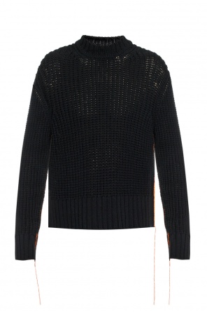 Braided round neck sweater, zdjęcie 1 Braided round neck sweater od JIL SANDER